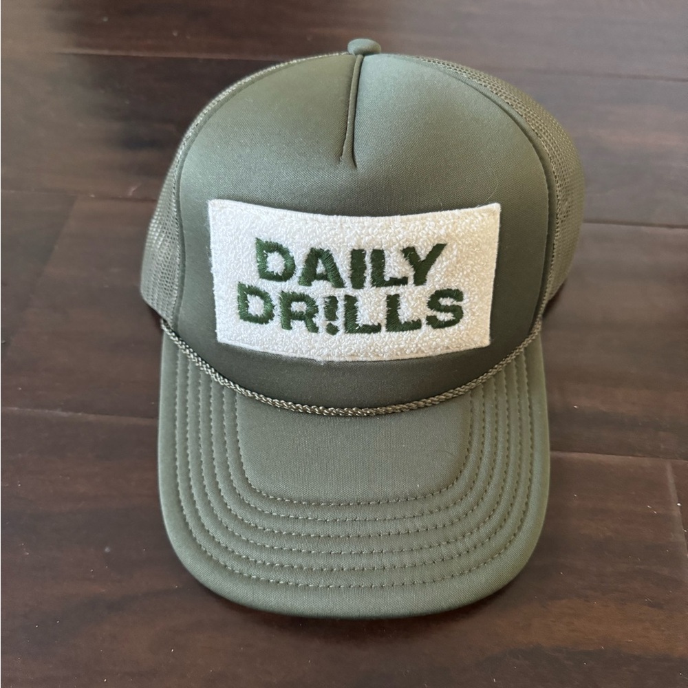 Daily Drills Trucker Hat (NWOT)